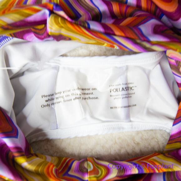 New! SALT GYPSY Free People bikini Bottoms in‎  Soundwave print, size XS - Picture 10 of 12